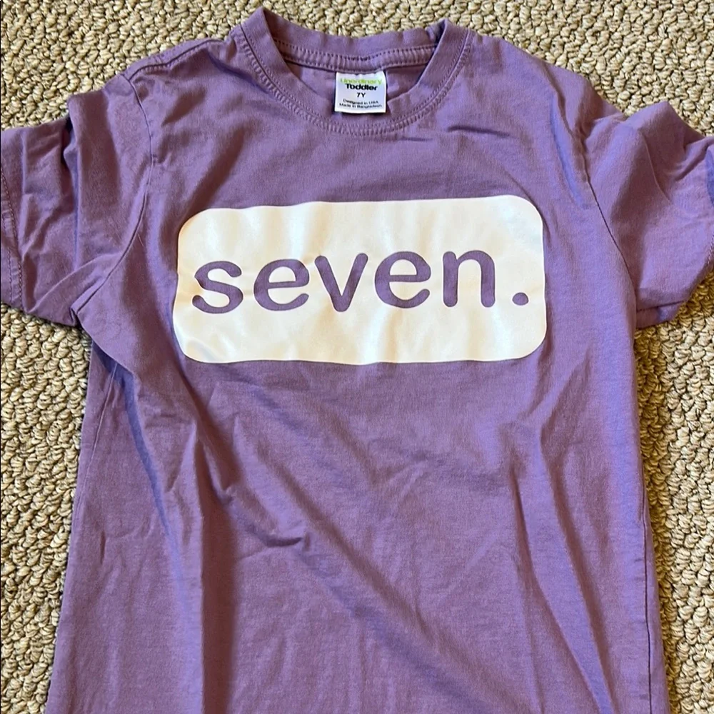 Lots of 7!  Girls Seasonal T-Shirts! - Picture 16 of 16